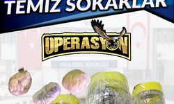 Temiz sokaklar operasyonu ile uyuşturucu satıcılarına büyük darbe