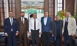 Ataoğlu, Türkiye Sualtı Sporları Federasyonu heyetini kabul etti