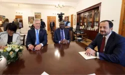 Hristodulidis, Diagne ile görüştü: Guterres'in "en kısa sürede müzakereler başlayacak" taahhüdü hatırlatıldı