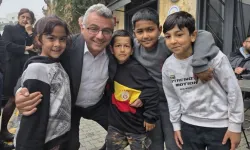 Cumhurbaşkanı Erhürman, Arasta'da yurttaşlarla bayramlaştı