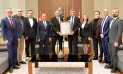 Cumhurbaşkanı Erhürman, Dış Basın Birliği'ni kabul etti: Yürütülen çalışmalar aktarıldı