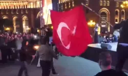 Ermenistan'da Türkiye bayrağı yakıldı