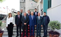 KKTC Başbakan Yardımcısı Ataoğlu Kepez Belediyesini ziyaret etti