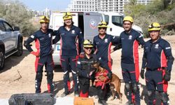 KARK’ın Arama Kurtarma Köpeği Sebil, Tekirdağ’daki zorlu enkaz eğitiminde görev aldı