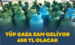 Tüp Gaza Zam Geliyor 650 TL Olacak