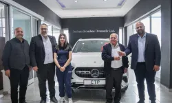 CTP Piyangosu’nun talihlisi Mercedes aracı teslim aldı