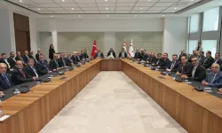 Tufan Erhürman, HATSO Yönetim Kurulu heyetini kabul etti