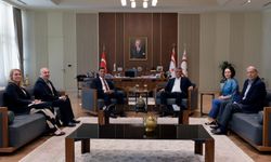 Cumhurbaşkanı Tufan Erhürman, Türk-Yunan Forumu’nun Kıbrıslı Türk üyelerini kabul etti
