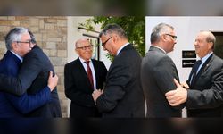Cumhurbaşkanı Tufan Erhürman, eski cumhurbaşkanlarını ofislerinde ziyaret etti