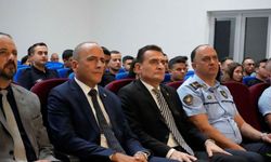 Cezaevi personeline yangınla mücadele eğitimi sertifikaları verildi