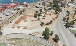 Othello Kalesi çevresindeki 2. etap park projesi devam ediyor