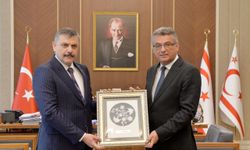Cumhurbaşkanı Tufan Erhürman, Türkiye Cumhuriyeti İçişleri Bakanı Mustafa Çiftçi ile görüştü