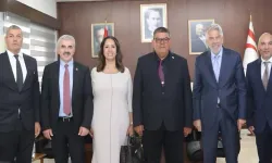 Berova, Vodafone Türkiye ve Telsim yetkililerini kabul etti