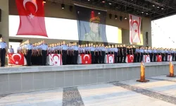 175 polis ve 25 itfaiye memuru yemin ederek göreve başladı