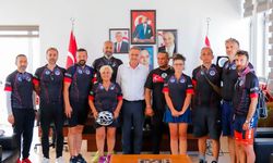 Mersin Bisiklet Derneği’nden Başkan Uluçay’a ziyaret