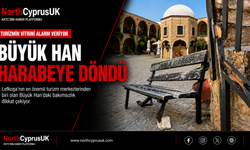 Kuzey Kıbrıs'ın vitrini Büyük Han alarm veriyor
