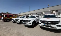 İtfaiye filosu 7 yeni araçla güçlendirildi