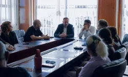 TDP heyeti Alsancak ve Lapta'da yerel yönetim, sağlık çalışanları ve vatandaşlarla buluştu