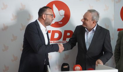 AKEL 4.Cumhurbaşkanı Mustafa Akıncı ve TDP ile görüştü