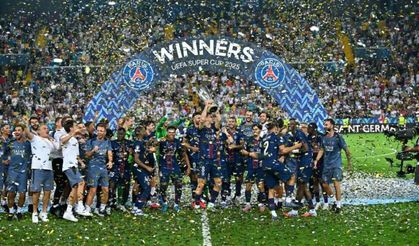 UEFA Süper Kupa'nın sahibi Paris Saint-Germain