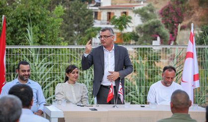 Erhürman, Tatar’ın beş yıllık karnesini Başpınar’da değerlendirdi: