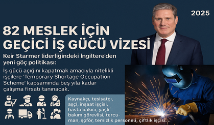 İngiltere’den 82 meslek grubuna beş yıla kadar çalışma izni