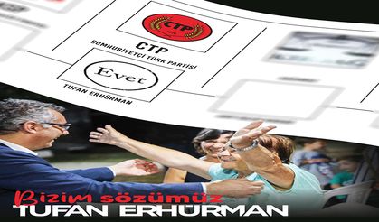 CTP candidate Tufan Erhürman: “Your vote will shape the direction of this country”