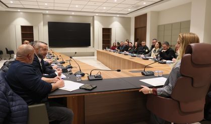 Nilden Bektaş Erhürman, belediyelerin çevre sorumlularıyla görüştü