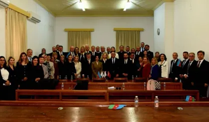 Türk Dünyası Arabulucular Birliği heyeti'nden Bertan Özerdağ’a ziyaret