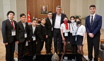 LÖSEV kahramanları Kıbrıs’ta devletin zirvesinde
