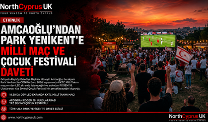 Gönyeli’de milli maç ve çocuk festivali heyecanı aynı akşam yaşanacak
