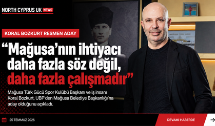 Koral Bozkurt resmen adaylığını açıkladı: "Mağusa'nın ihtiyacı daha fazla söz değil, daha fazla çalışmaktır"