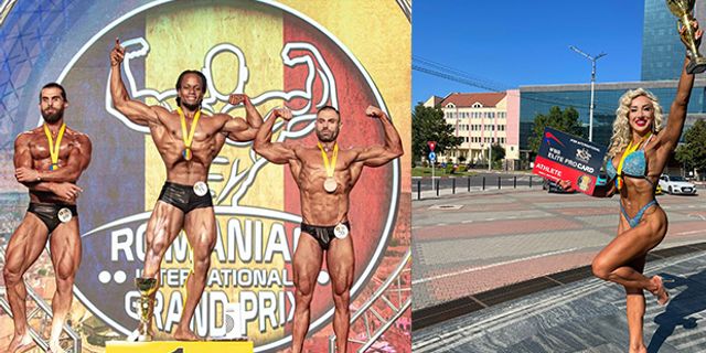KKTC, Uluslararası Vücut Geliştirme ve Fitness Şampiyonası’ndan şampiyonlukla döndü