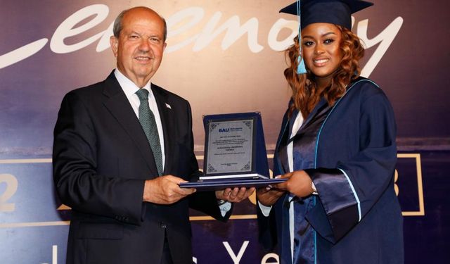 Bahçeşehir Kıbrıs Üniversitesi mezuniyet töreni yapıldı