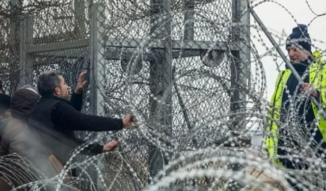 Yunanistan'da, Meriç Nehri kıyısına 35 kilometrelik ilave çelik çit yapımına başlandı