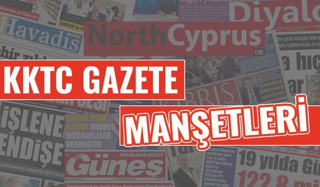 25 Aralık 2023 KKTC Gazete Manşetleri
