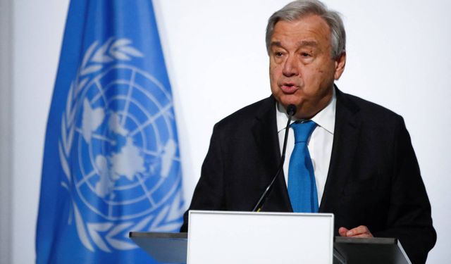 Antonio Guterres, Gazze'de insani ateşkes için baskı yapmaya devam edecek