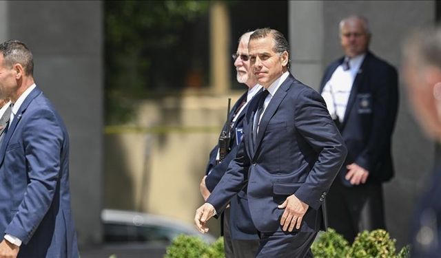 ABD Başkanı Biden'ın oğlu Hunter Biden'a 9 suçlama yöneltildi