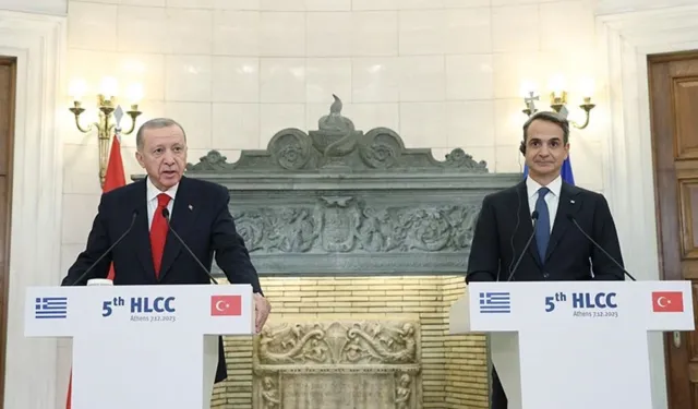 Erdoğan Atina'da konuştu: Kıbrıs meselesinin çözüme kavuşturulması tüm bölgelerin yararına olacaktır