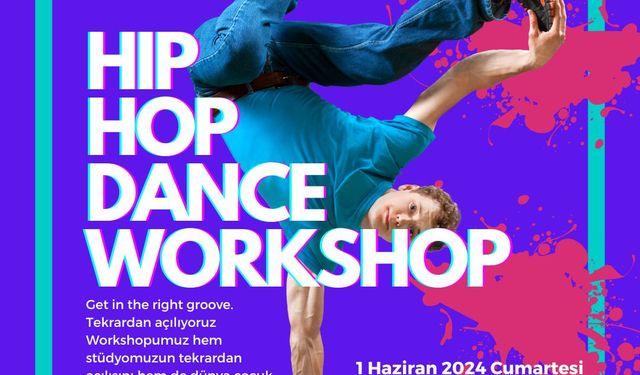 Dünya Çocuk Gününde ücretsiz dans workshopu