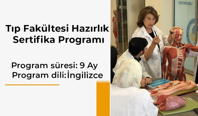 DAÜ'de Tıp Fakültesi Hazırlık Sertifika Programı düzenleniyor