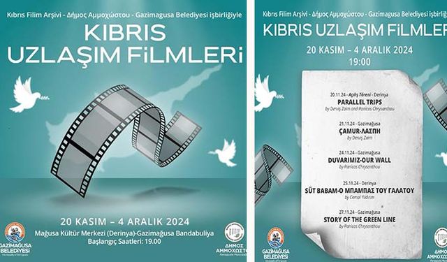 “Kıbrıs Uzlaşım Filmleri” 20 Kasım’da başlıyor