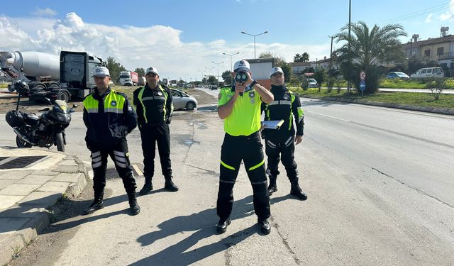 2 sürücü tutuklandı, 41 araca trafikten men edildi