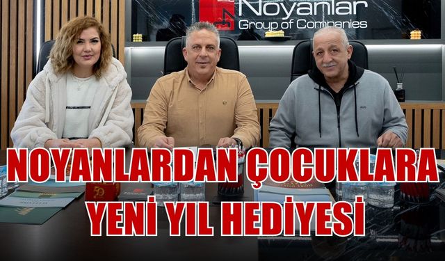 Noyanlardan Çocuklara Yeni Yıl Hediyesi