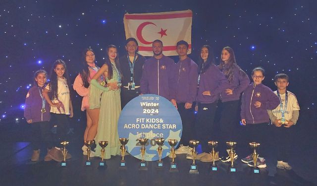 KKTC Fitness Milli Takımı, Uluslararası Winter Championship’te 8 Şampiyonluk Kazandı