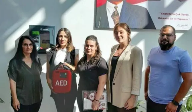 Hayat kurtaran teknoloji Gönyeli-Alayköy Belediye binasında yerini aldı