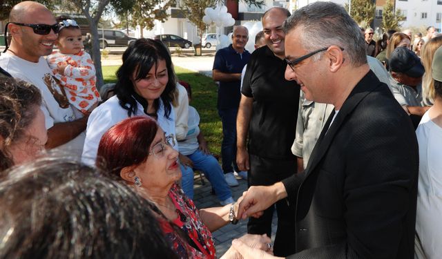 Dr. Zerrin Akalın Parkı törenle açıldı