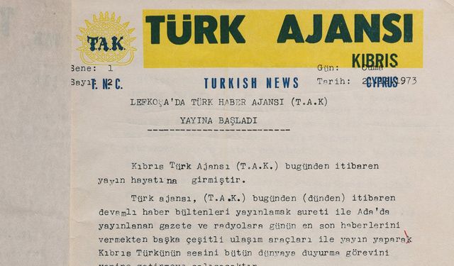 Mutluyakalı: "TAK, Kıbrıs Türk medyasının ana haber kaynağı olmayı sürdürüyor"