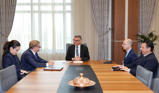 Cumhurbaşkanı Erhürman, İsveç Büyükelçisi Hagström ile görüştü