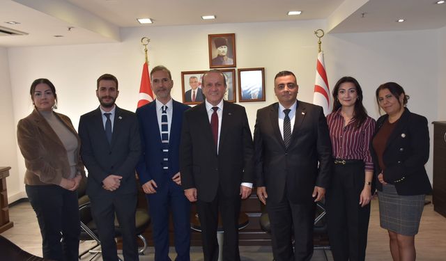 Ataoğlu’ndan KKTC İzmir Başkonsolosluğu’na ziyaret